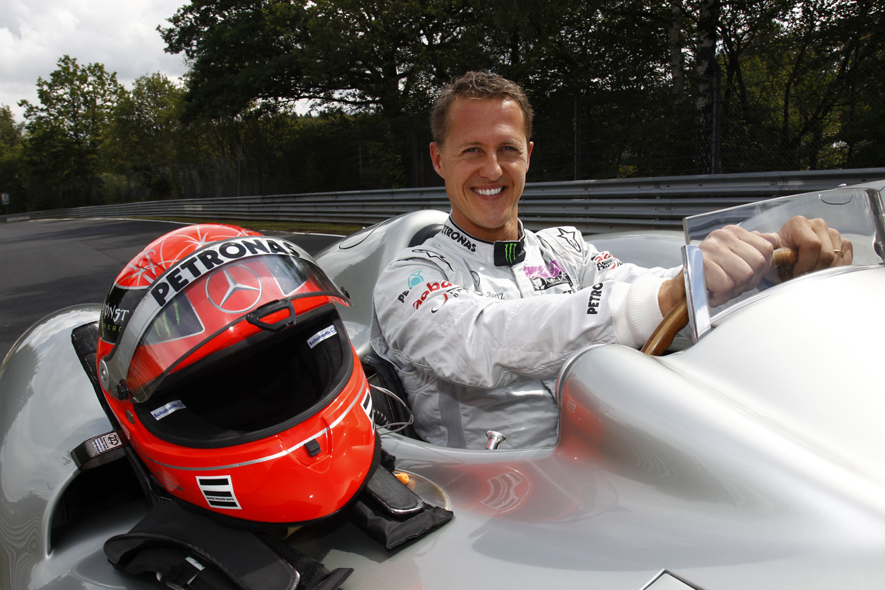 Michael Schumacher Mercedes-Benz Silver Arrow