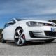 2017 Volkswagen Golf GTI - White Exterior - Front Side Quarter - Low