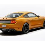 2018 Ford Mustang V8 GT Performace Pack - Orange Fury Exterior - Rear Quarter