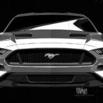 2018 Ford Mustang V8 GT - Sketch - Exterior - Front Quarter - Static