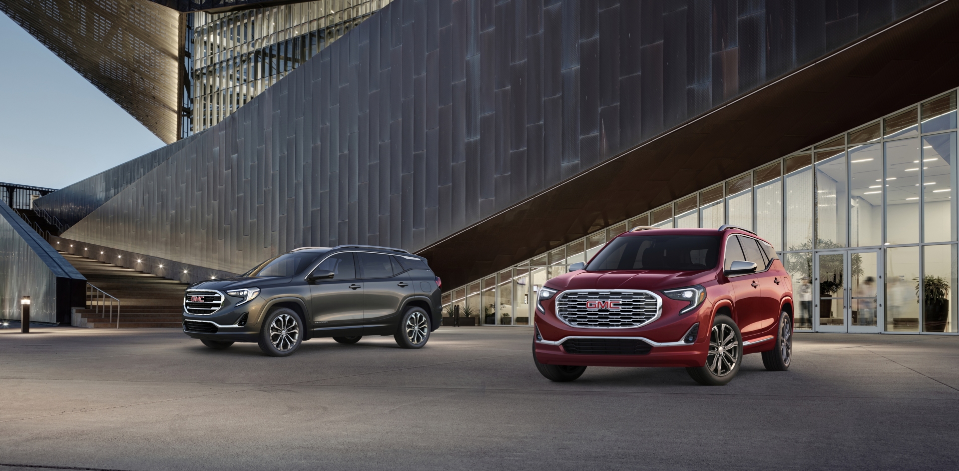 2018 GMC Terrain - Exterior - Red and Black
