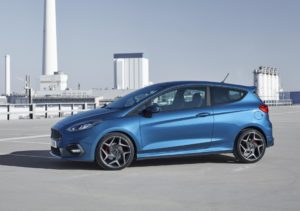 2017 Ford Fiest ST - Blue Exterior - Side - Roof Top