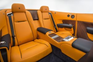 2017 Rolls-Royce Dawn - Orange Interior - Rear Seats