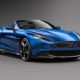 2018 Aston Martin Vanquish S Volante - Blue Exterior - Front Side Quarter