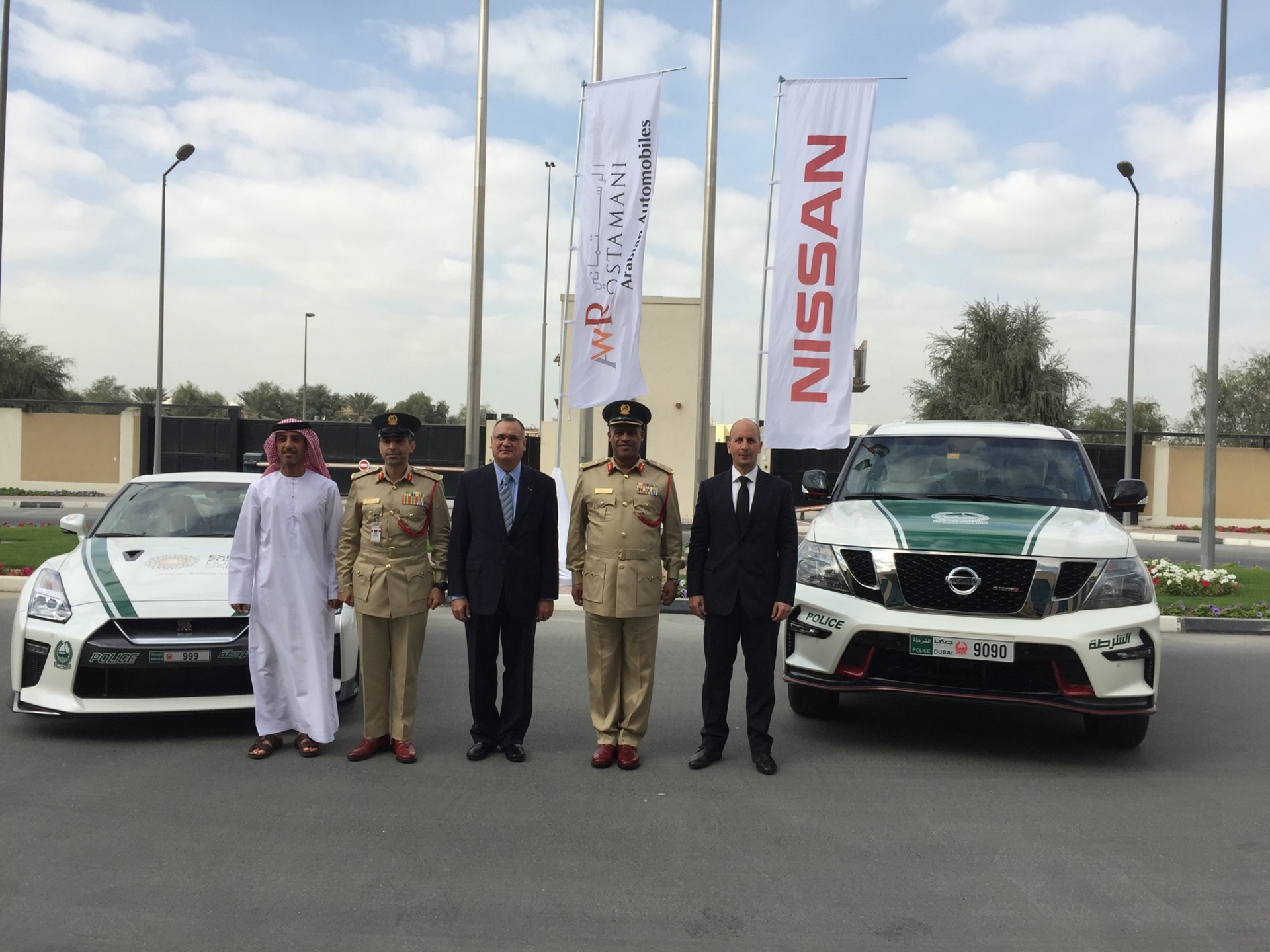 Dubai Police adds NISMO power to its luxury fleet of cutting edge police vehicles