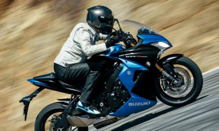 Suzuzki GSX-S1000F - Blue & Black Exterior - Side - Dynamic