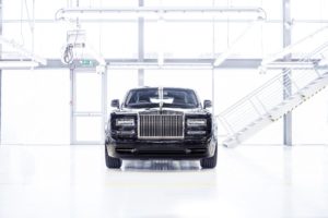 The Last Rolls-Royce Phantom VII - Black Exterior - Front Quarter