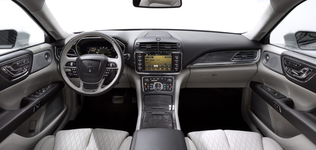 2017 Lincoln Continental - Interior - Front Cabin