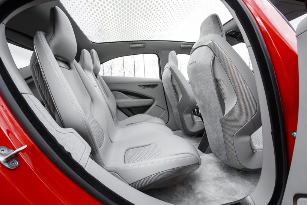 2018 Jaguar I-PACE - Interior - Rear Seats