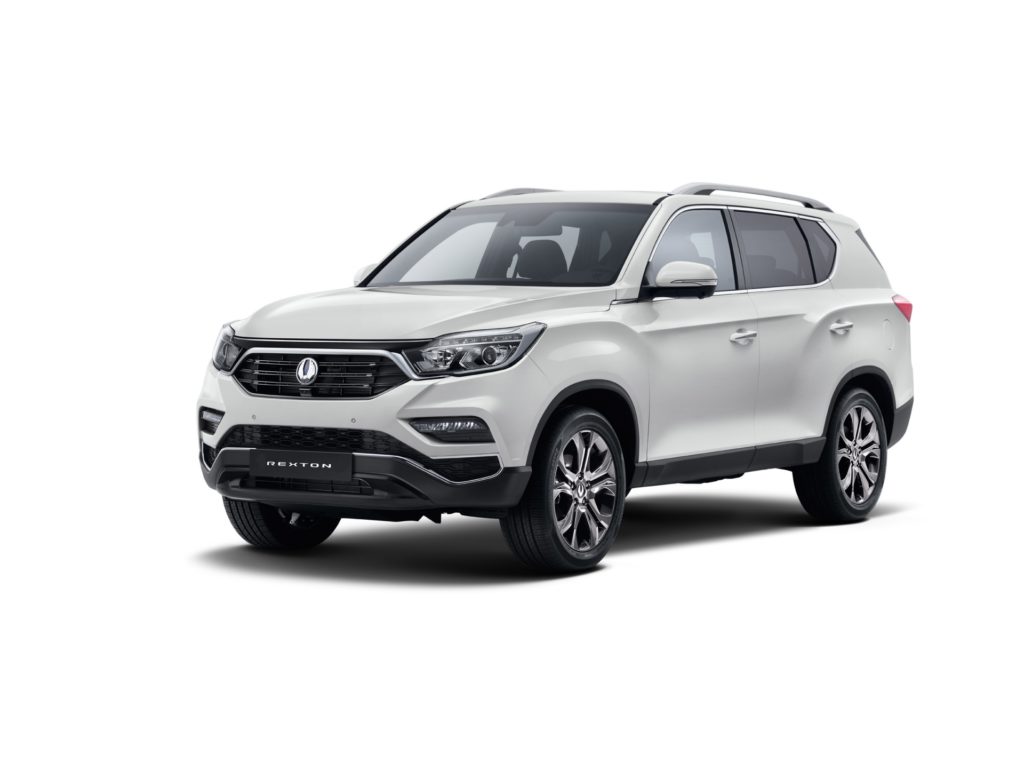 2018 Ssangyong Rexton - White Exterior - Front Side - Static