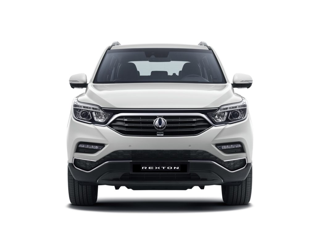 2018 Ssangyong Rexton - White Exterior - Front - Static