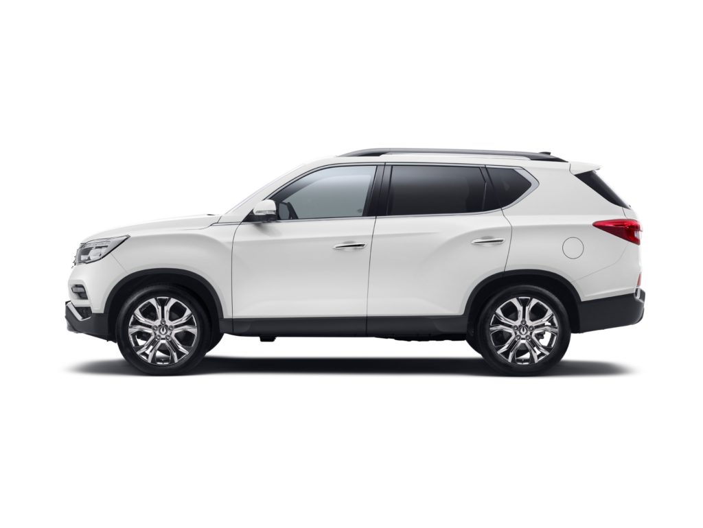 2018 Ssangyong Rexton - White Exterior - Side - Static