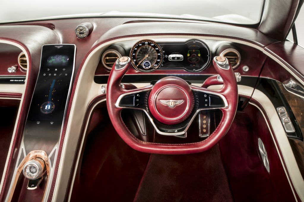Bentley EXP 12 Speed 6e - Interior Driver's Eye View