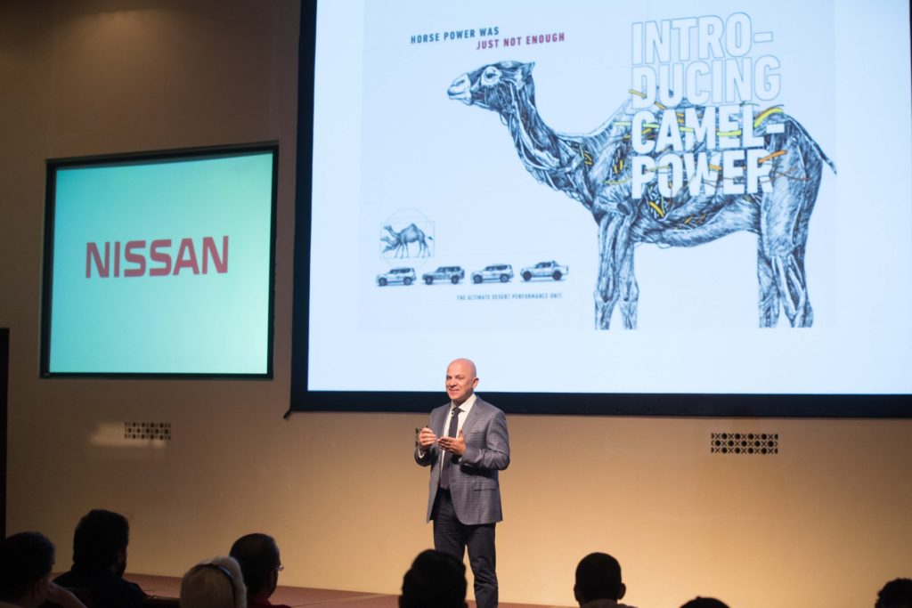 Nissan Introduces Desert Camel Power - the scientific measure of desert Performance - Presentation