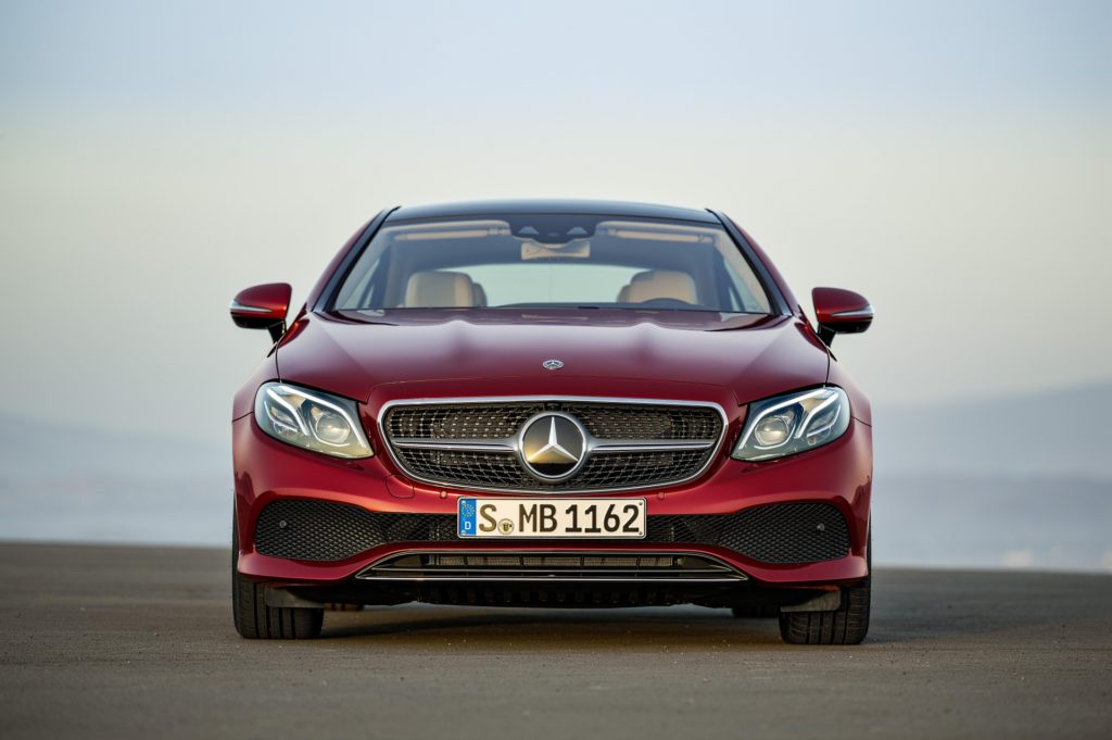 2017 Mercedes-Benz E-Class Coupe - Red Exterior - Front - Static