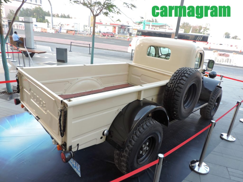 Dodge Power Wagon Pick-up Truck - Brown Exterior - Rear