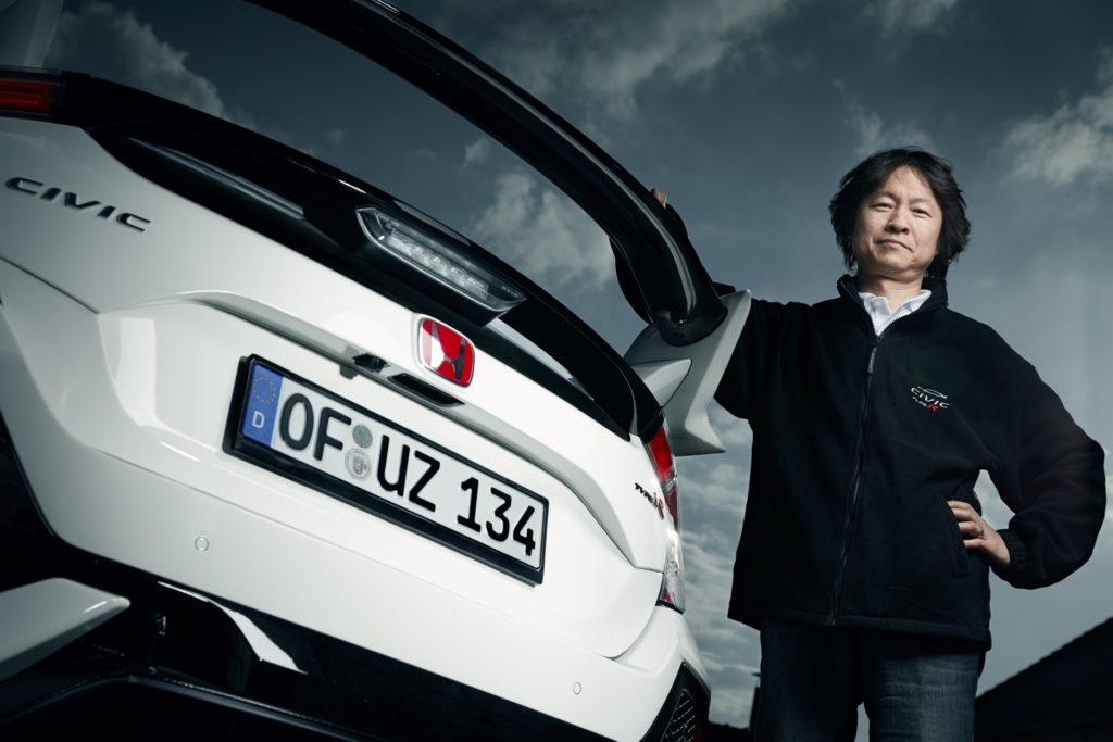 Ryuichi Kijima, Lead chassis engineer for the Honda Civic Type R