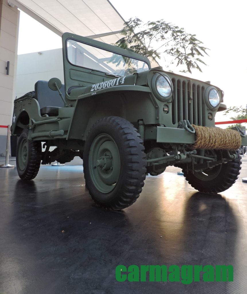 Willys Jeep - Army Green - Front Side