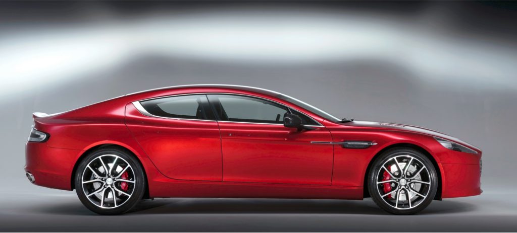 2017 Aston Martin Rapide S - Red Exterior - Side Quarter