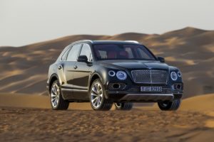 Bentley Bentayga Falconry by Mulliner - Front Side Quarter