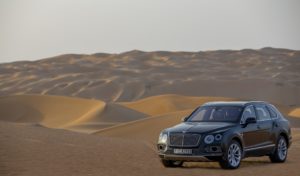 Bentley Bentayga Falconry by Mulliner - Front Side Quarter - Zoomed out