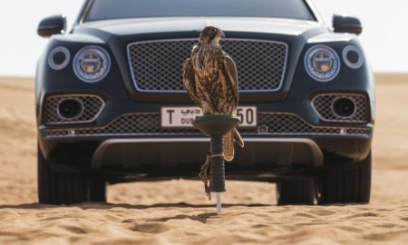 Bentley Bentayga Falconry by Mulliner - Front - With Falcon
