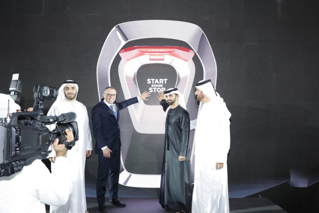 Largest Lamborghini Showroom Opens In Dubai - Interior - Inaugration