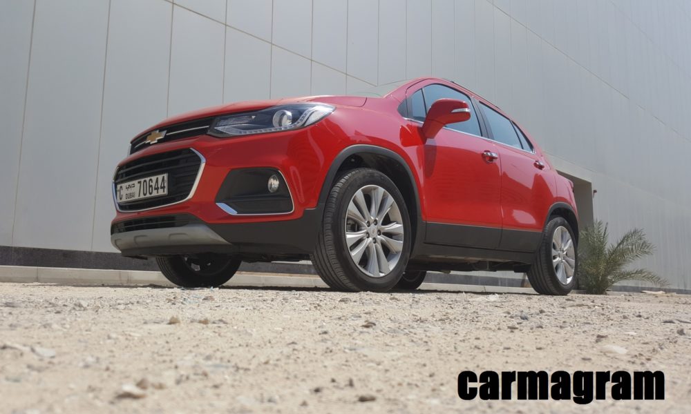 2017 Chevrolet Trax LT - Red Exterior - Front Side View - Low