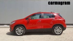 2017 Chevrolet Trax LT - Red Exterior - Side View