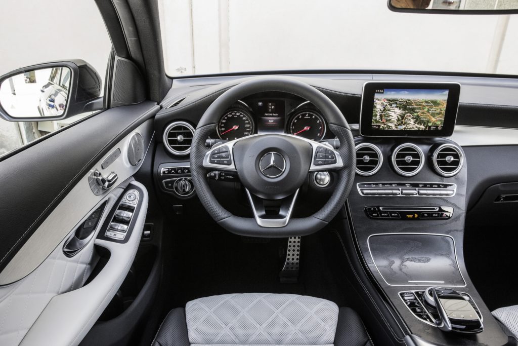 2017 Mercedes-Benz GLC 250 4MATIC Coupe Review - Interior - Front Cabin