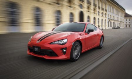 2017 Toyota 86 Review - Orange Exterior - Front Side View - Dynamic