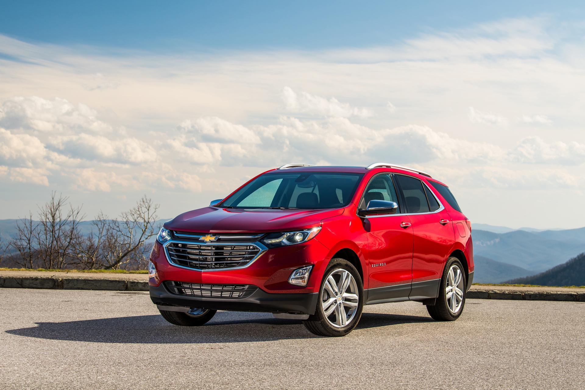 2018 Chevrolet Equinox Premier - Red Exterior - Front Side View