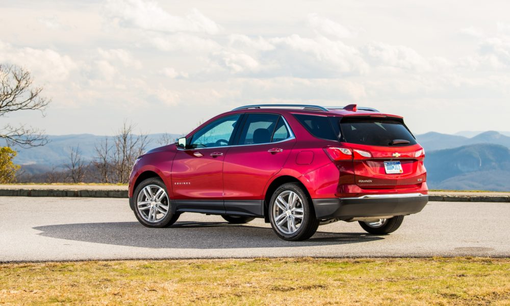 2018 Chevrolet Equinox Premier - Red Exterior - Rear Side View