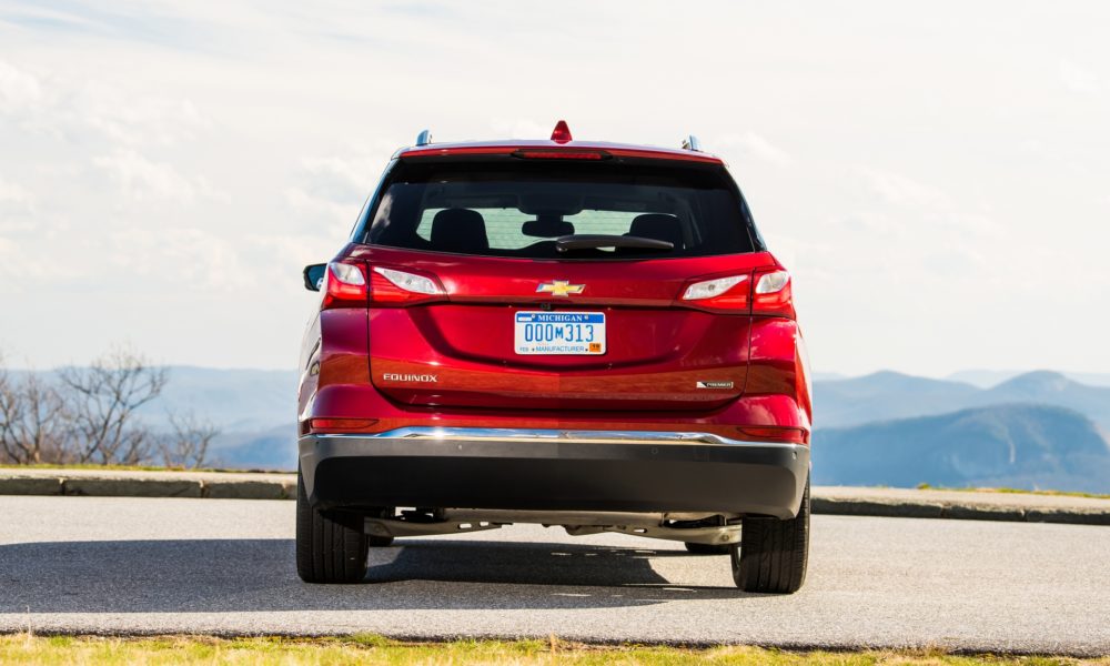 2018 Chevrolet Equinox Premier - Red Exterior - Rear View