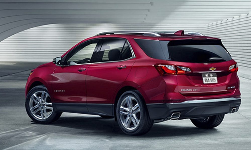 2018 Chevrolet Equinox - Red Exterior - Rear Side View