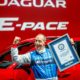 Jaguar E-PACE Sets Record For Furthest Barrel Roll in a Production Vehicle - Terry Grant
