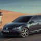 The Chase - Volkswagen Golf GTI Clubsport - Front View - & A Peregrine Falcon
