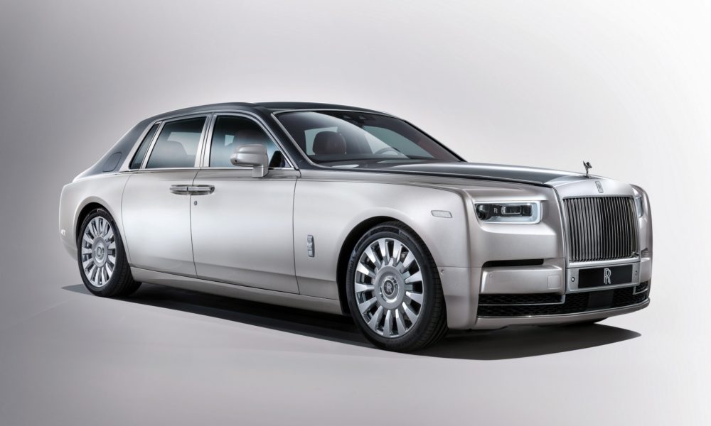 2018 Rolls-Royce Phantom VII - Silver And Grey Exterior - Front Side View