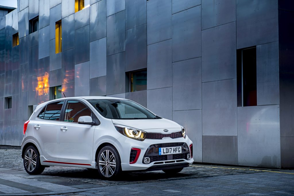 Cheap & Cheerful Affordable Vehicles Under AED 50,000 - Kia Picanto GT Line-S - Front Side View