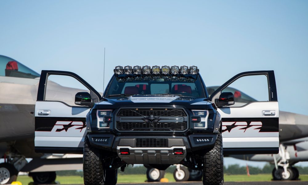 Ford F-150 Raptor F-22 Concept - Black Exterior - Front View