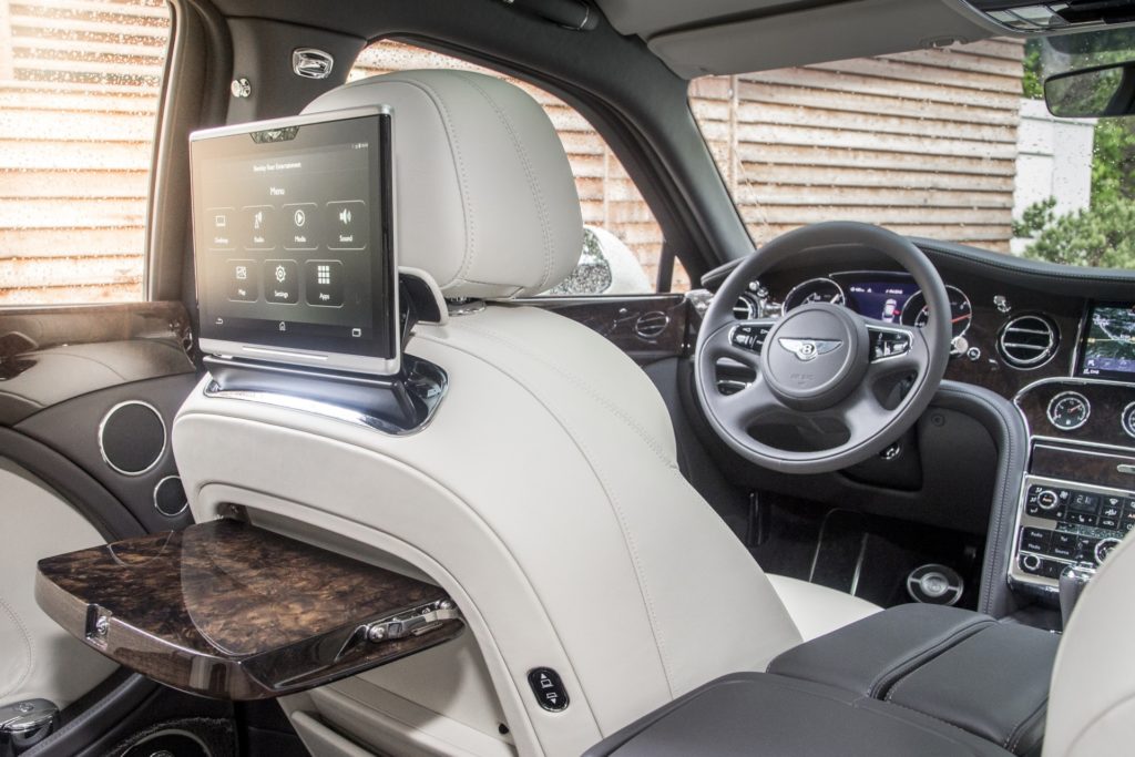 2017 Bentley Mulsanne Review - Interior - Front Seat & Steering Wheel