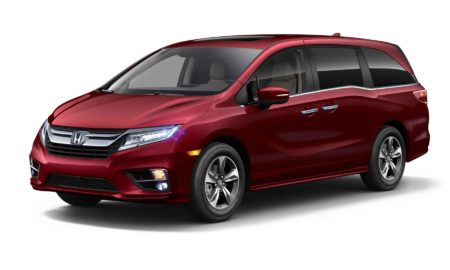 2018 Honda Odyssey - Copperhead Red Metallic - Front Side View