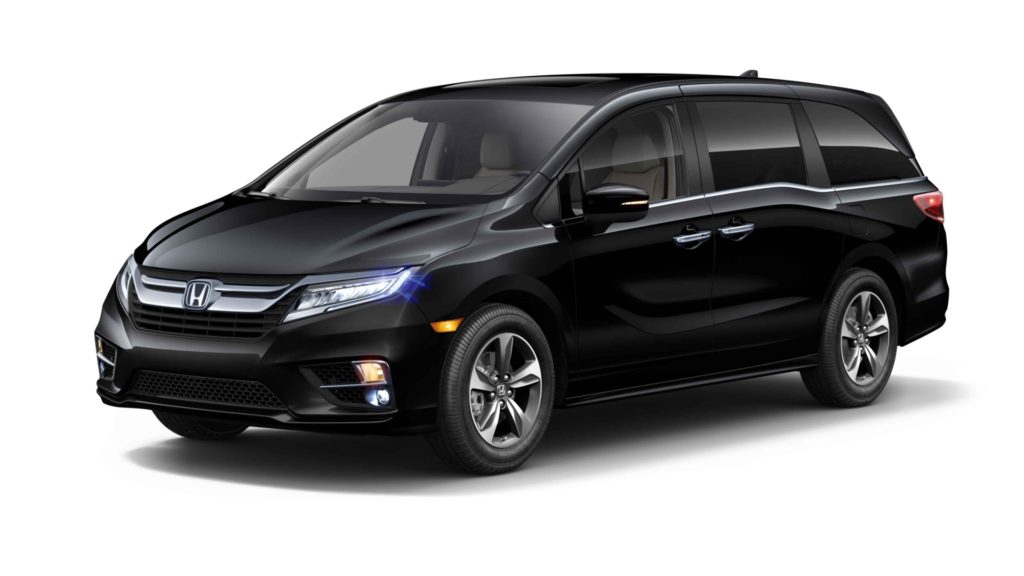 2018 Honda Odyssey - Crystal Black Pearl - Front Side View