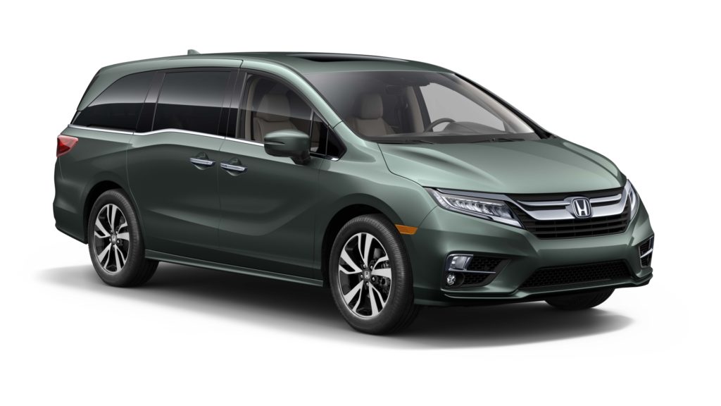 2018 Honda Odyssey - Forest Mist Metallic - Front Side View