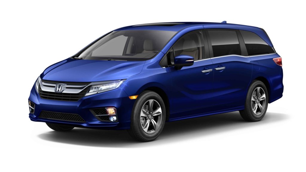2018 Honda Odyssey - Obsidian Blue Pearl - Front Side View