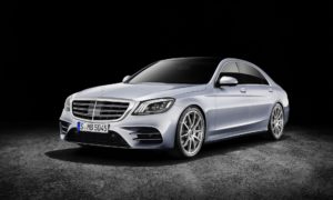 2018 Mercedes-Benz S-Class - Silver Exterior - Front Side View