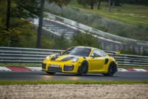 2018 Porsche 911 GTS RS Breaks Lap Record At Nurburgring Nordschleife - Front Side View - Dynamic