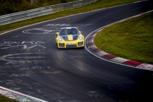 2018 Porsche 911 GTS RS Breaks Lap Record At Nurburgring Nordschleife - Front View - Dynamic - Day