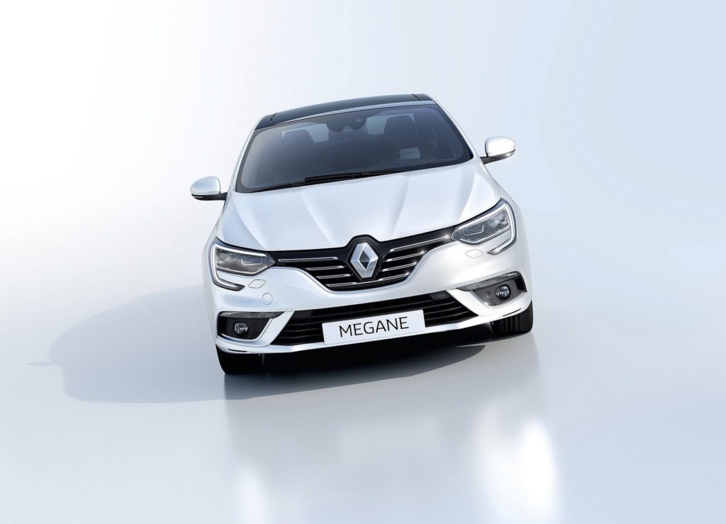 2017 Renault Megane Review - White Exterior - Front View