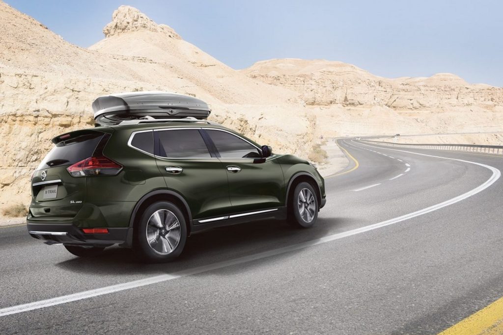 2018 Nissan X-TRAIL - Green Exterior - Rear Side View